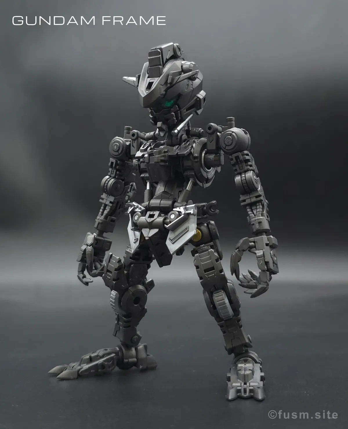 MGSD ガンダムバルバトス レビュー 多角的に見た全体の外観・素組み 02