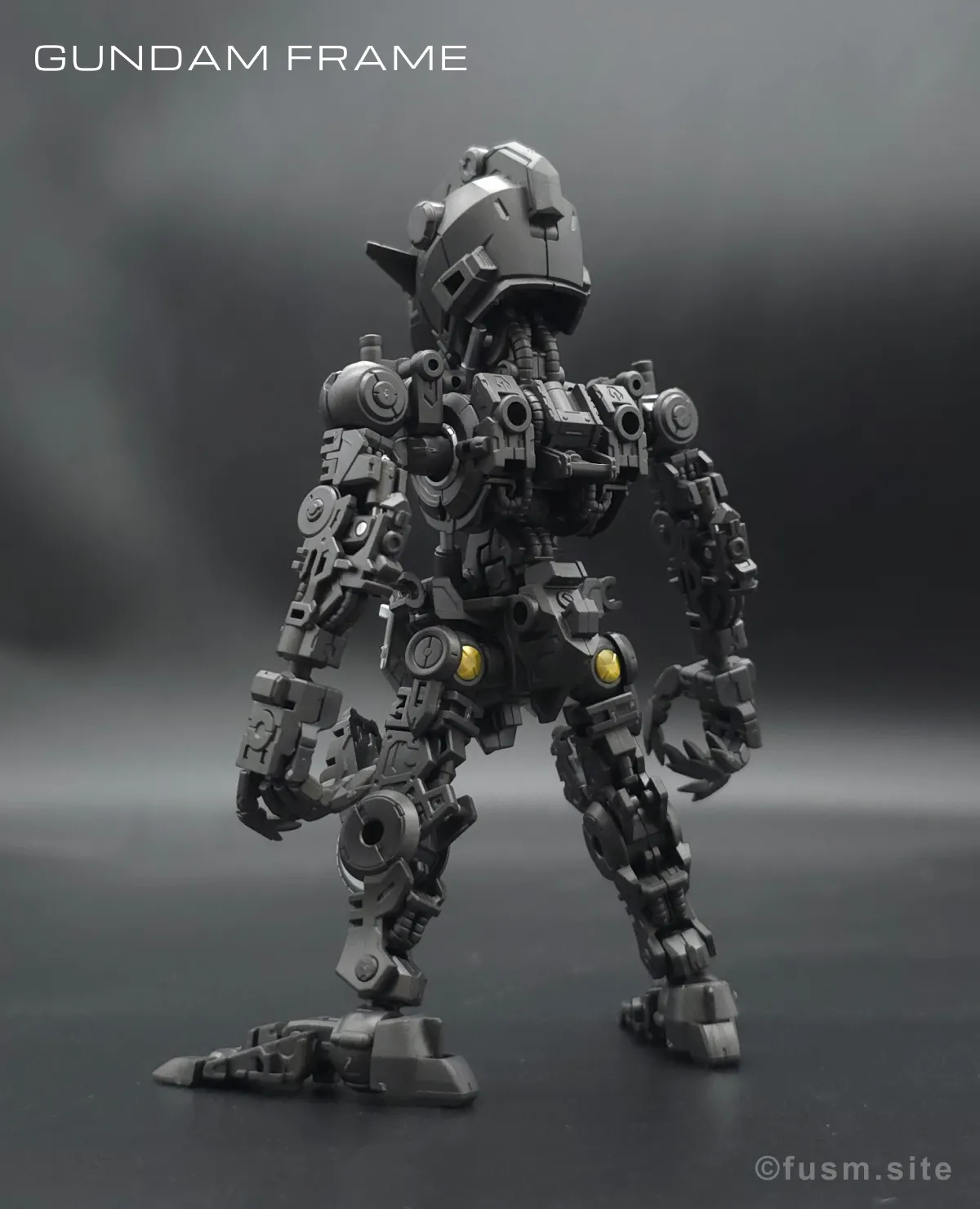 MGSD ガンダムバルバトス レビュー 多角的に見た全体の外観・素組み 04