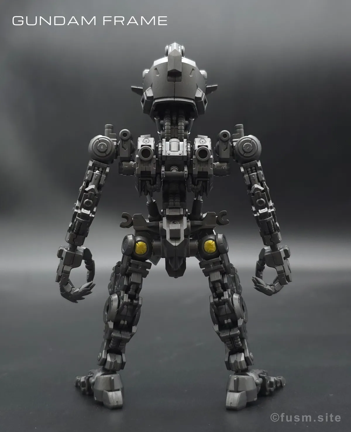 MGSD ガンダムバルバトス レビュー 多角的に見た全体の外観・素組み 05