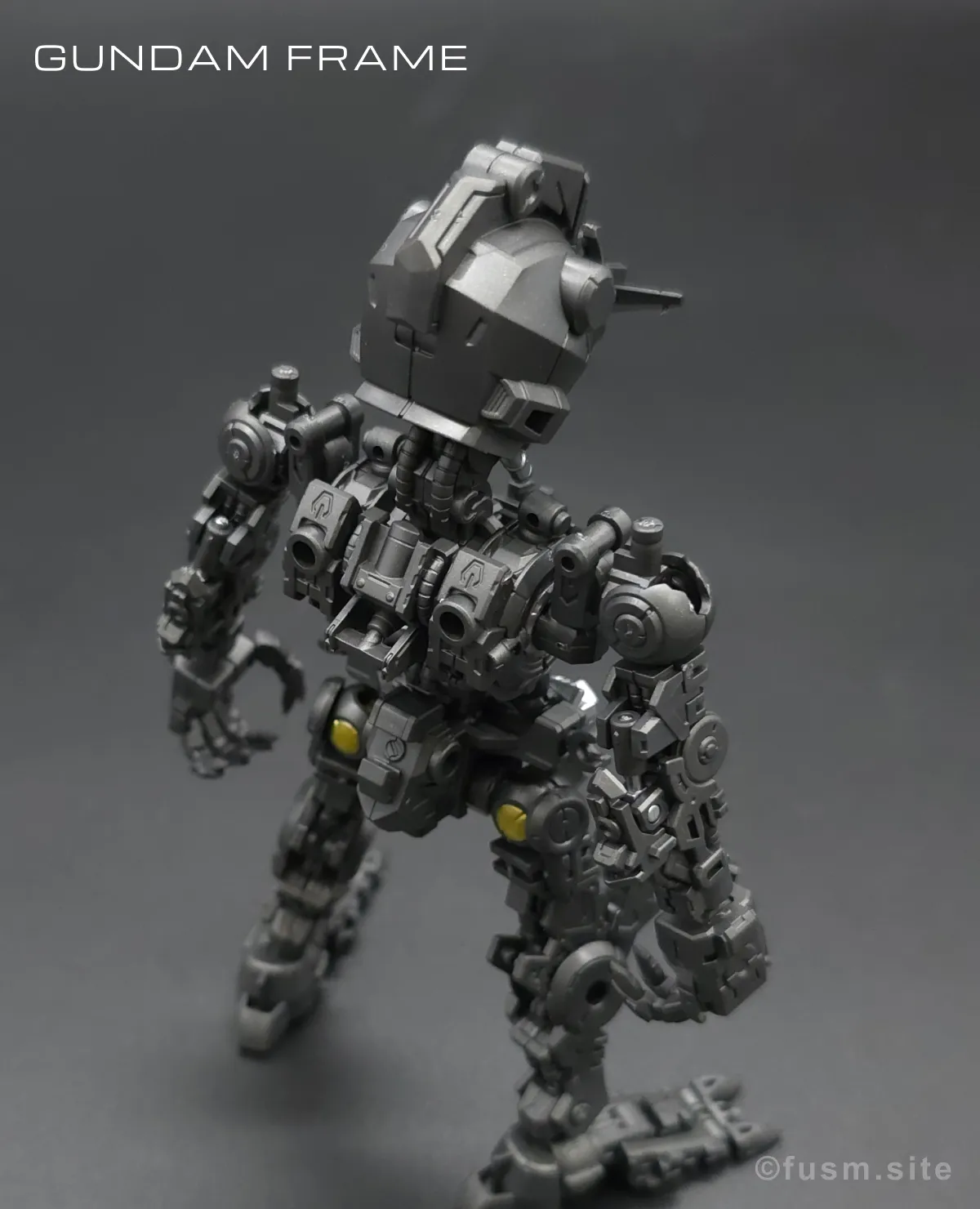 MGSD ガンダムバルバトス レビュー 多角的に見た全体の外観・素組み 06