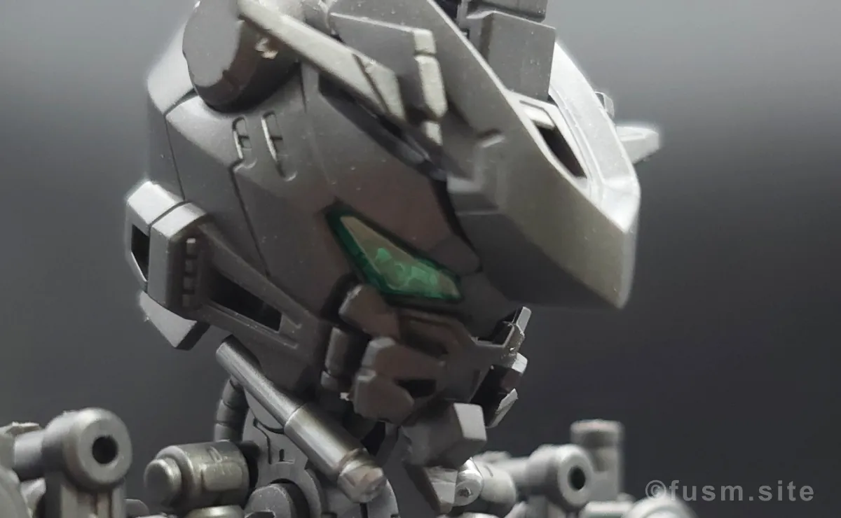 MGSD ガンダムバルバトス レビュー 多角的に見た全体の外観・素組み 09