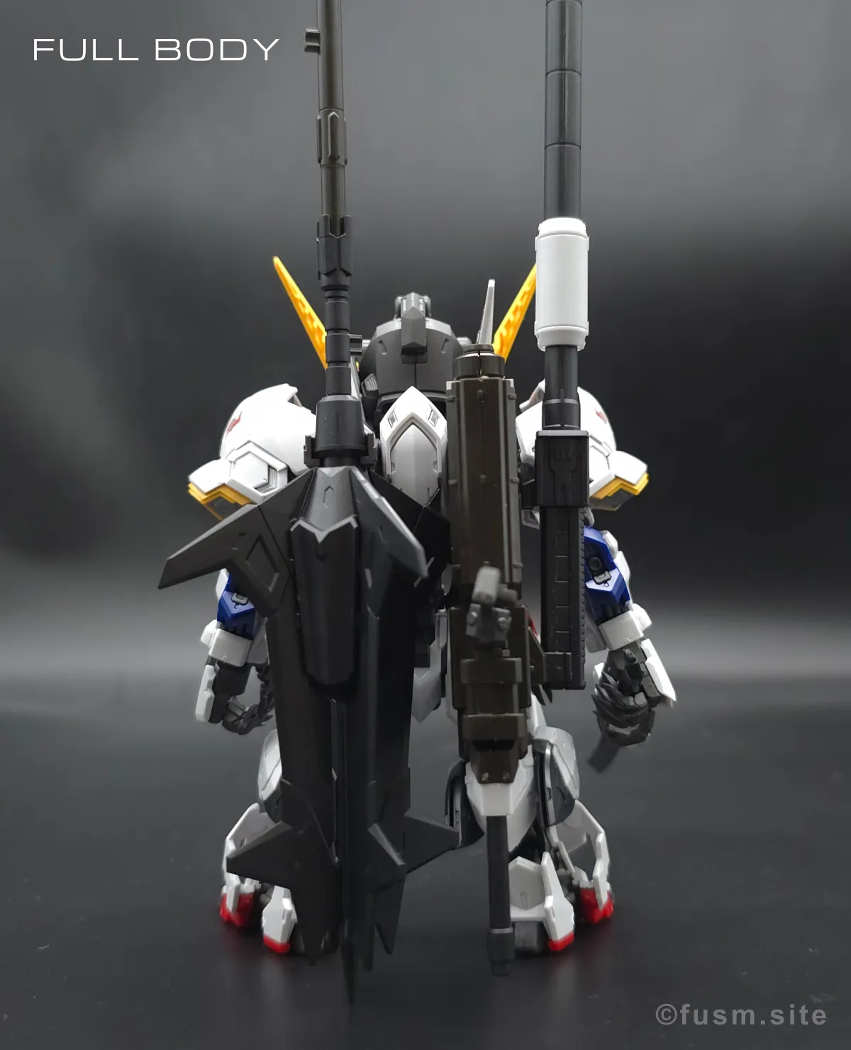 MGSD ガンダムバルバトス レビュー 多角的に見た全体の外観・素組み 04