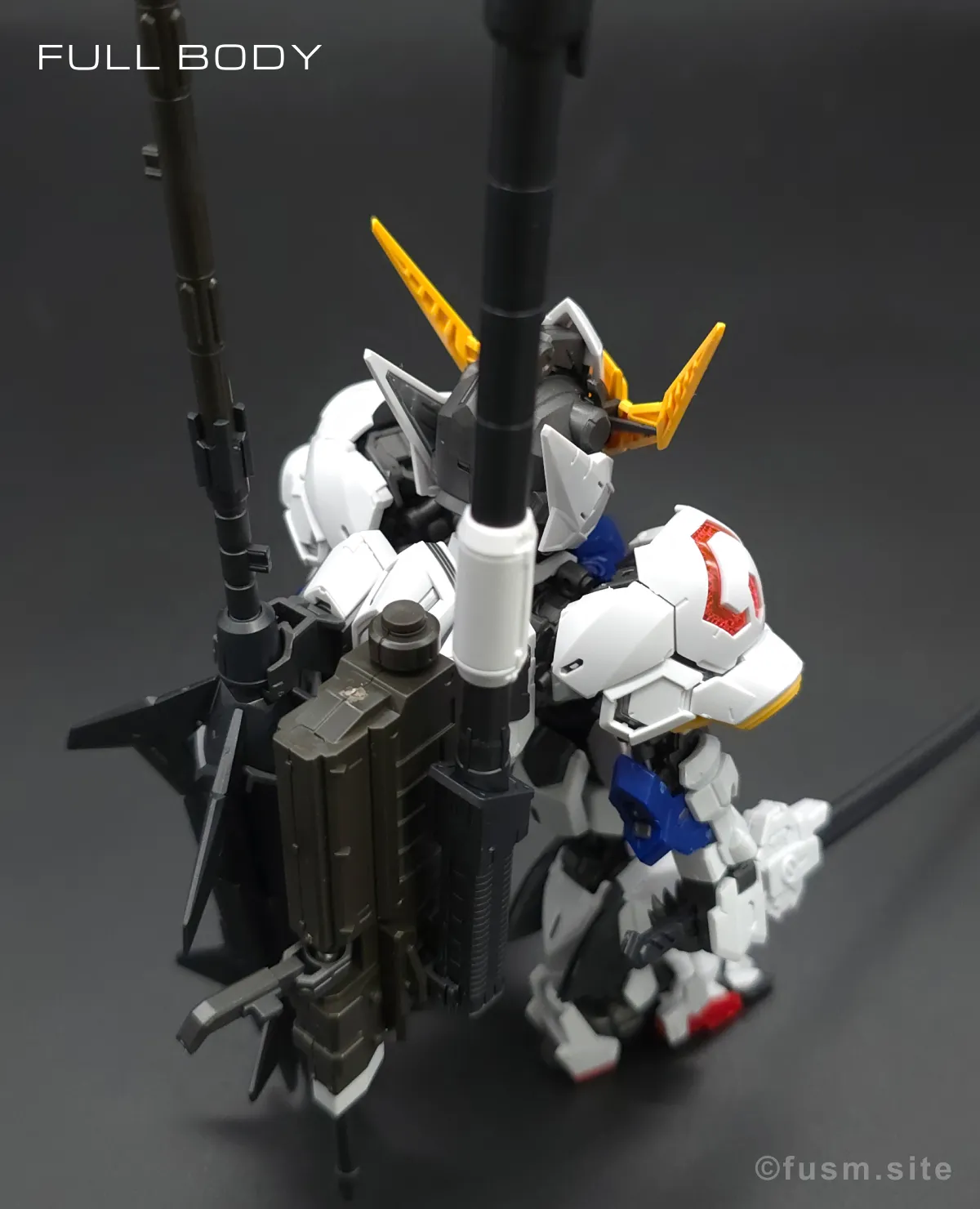 MGSD ガンダムバルバトス レビュー 多角的に見た全体の外観・素組み 05