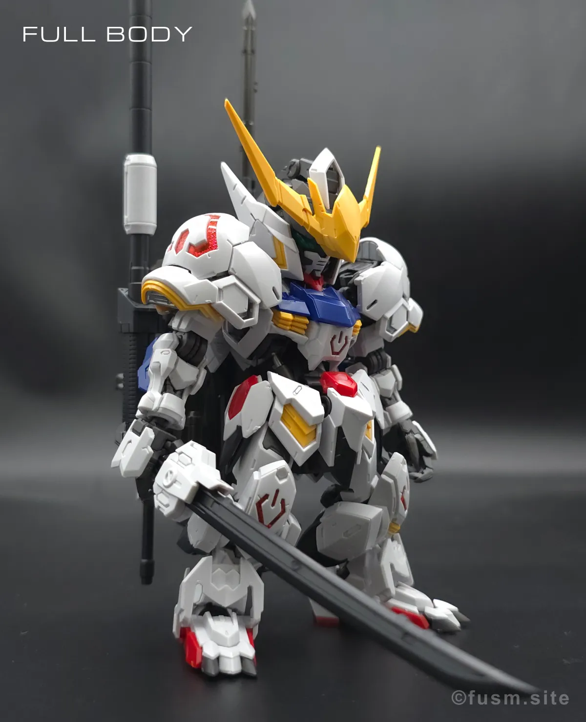 MGSD ガンダムバルバトス レビュー 多角的に見た全体の外観・素組み 06