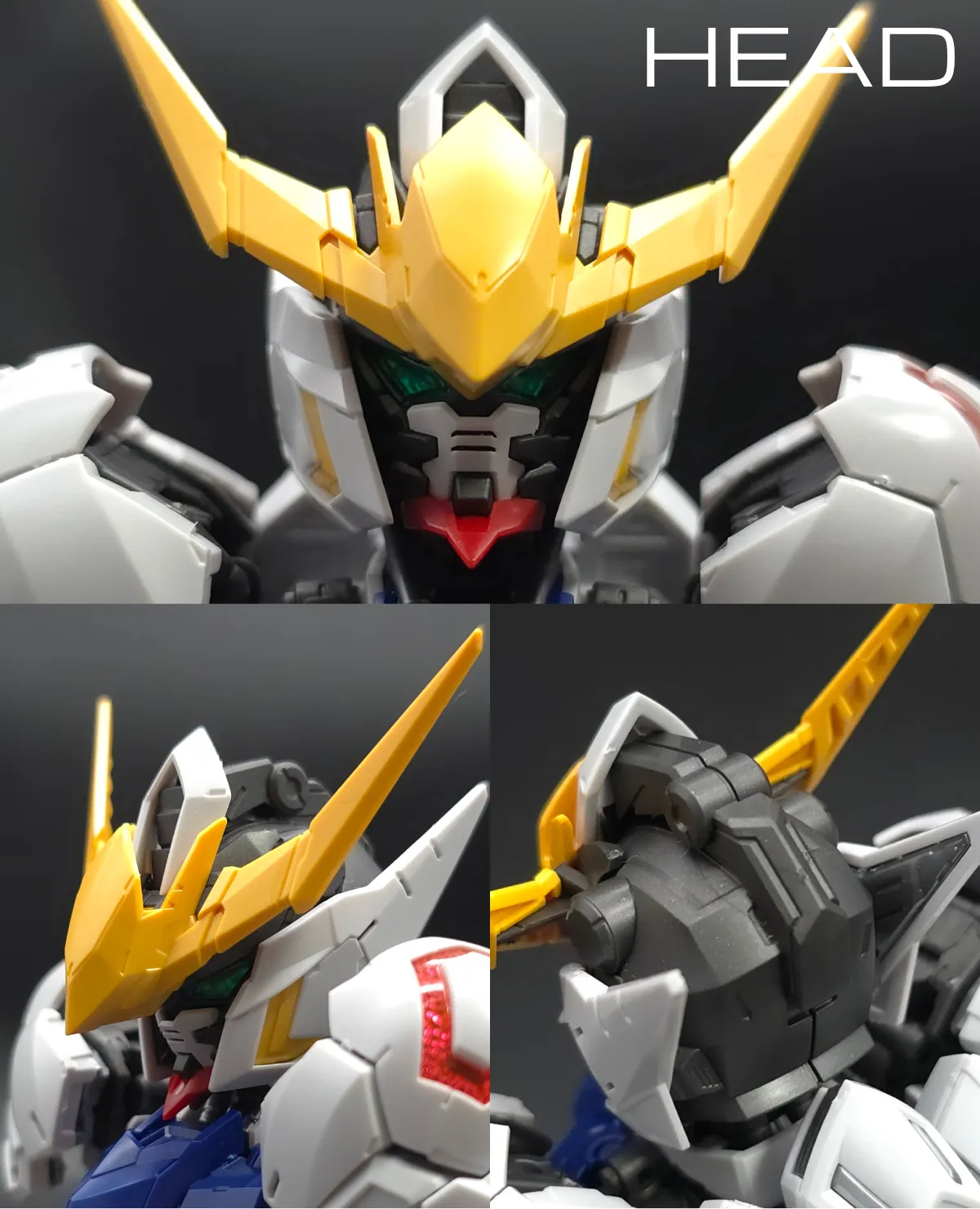 MGSD ガンダムバルバトス レビュー 頭部ディテール 01