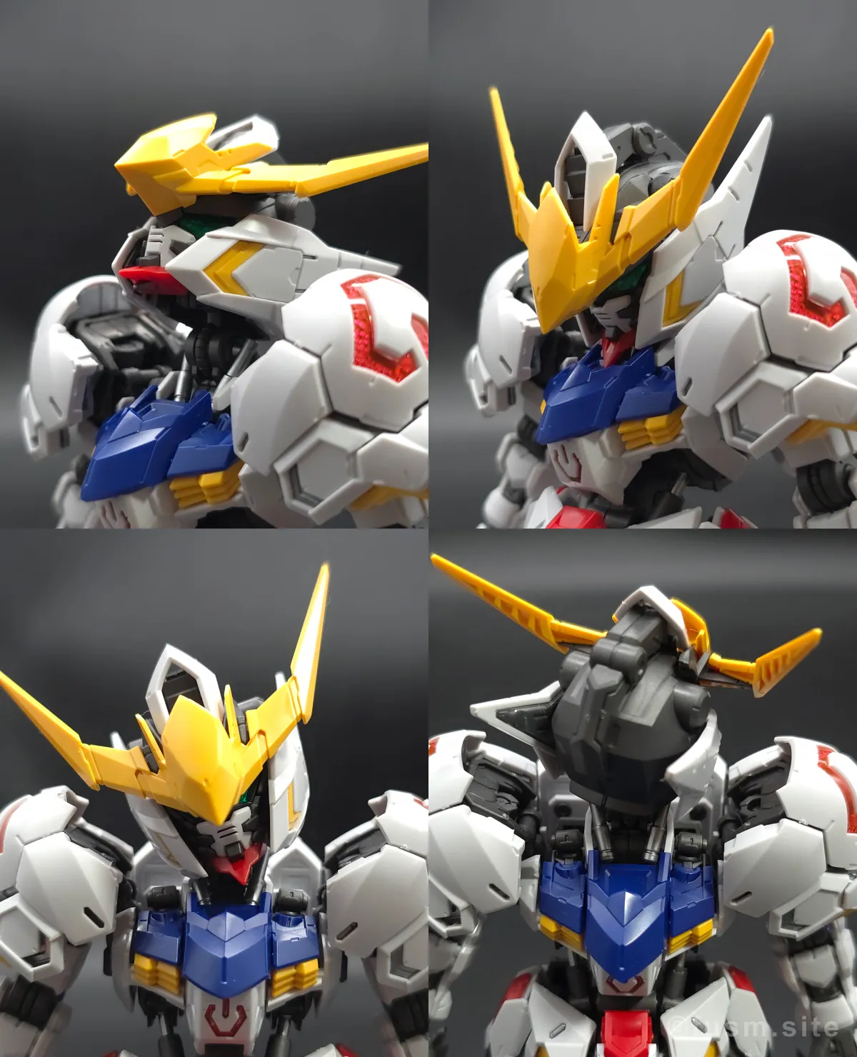 MGSD ガンダムバルバトス レビュー 頭部ディテール 可動域 01