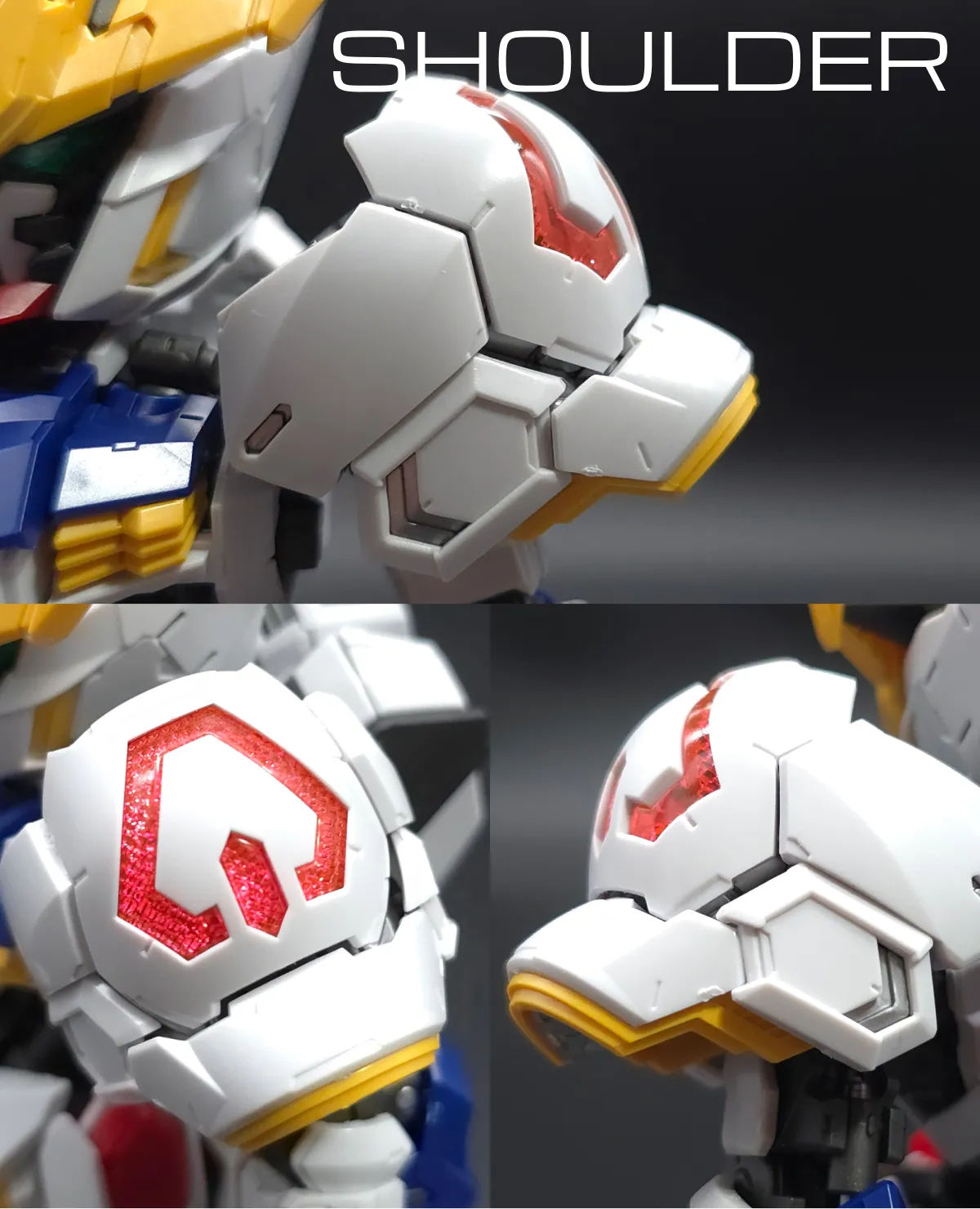 MGSD ガンダムバルバトス レビュー 肩ディテール 01