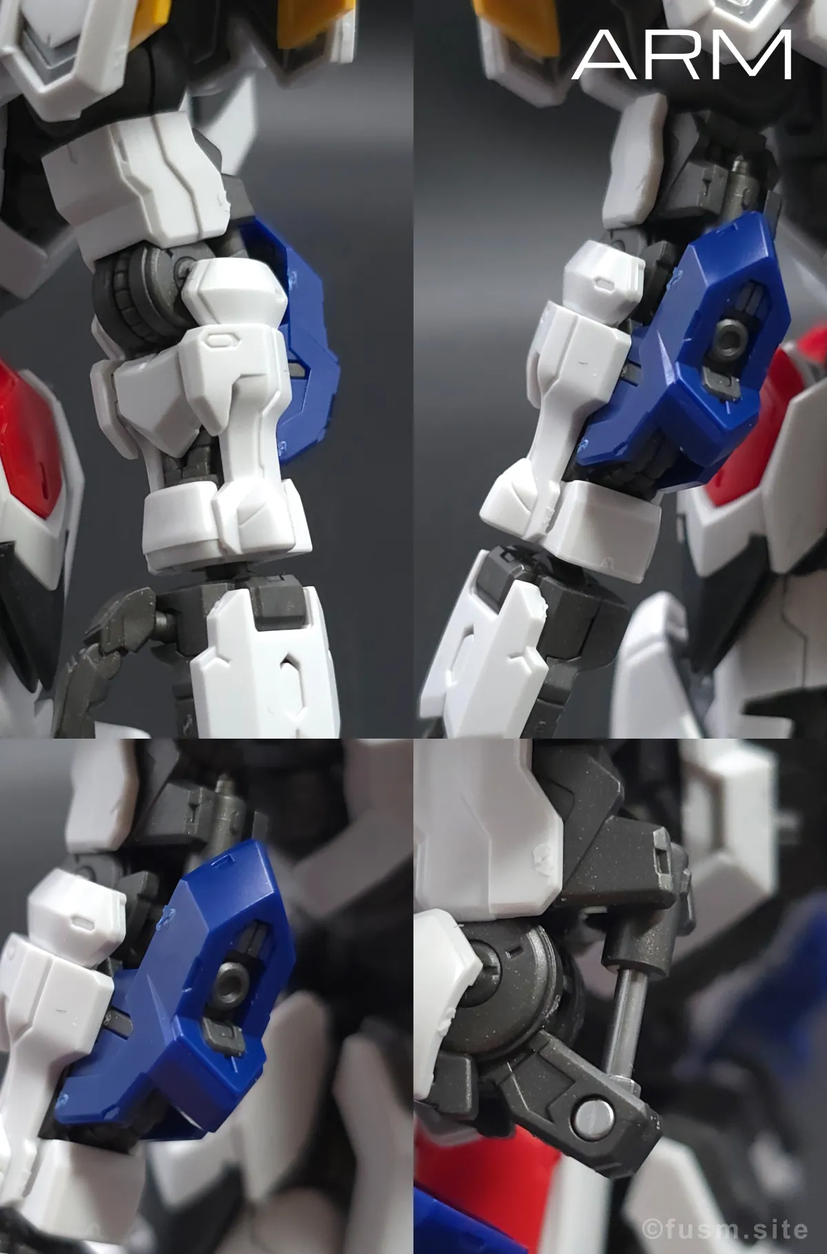 MGSD ガンダムバルバトス レビュー 腕部ディテール 01