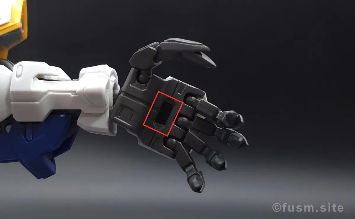 MGSD ガンダムバルバトス レビュー 腕部ディテール 03