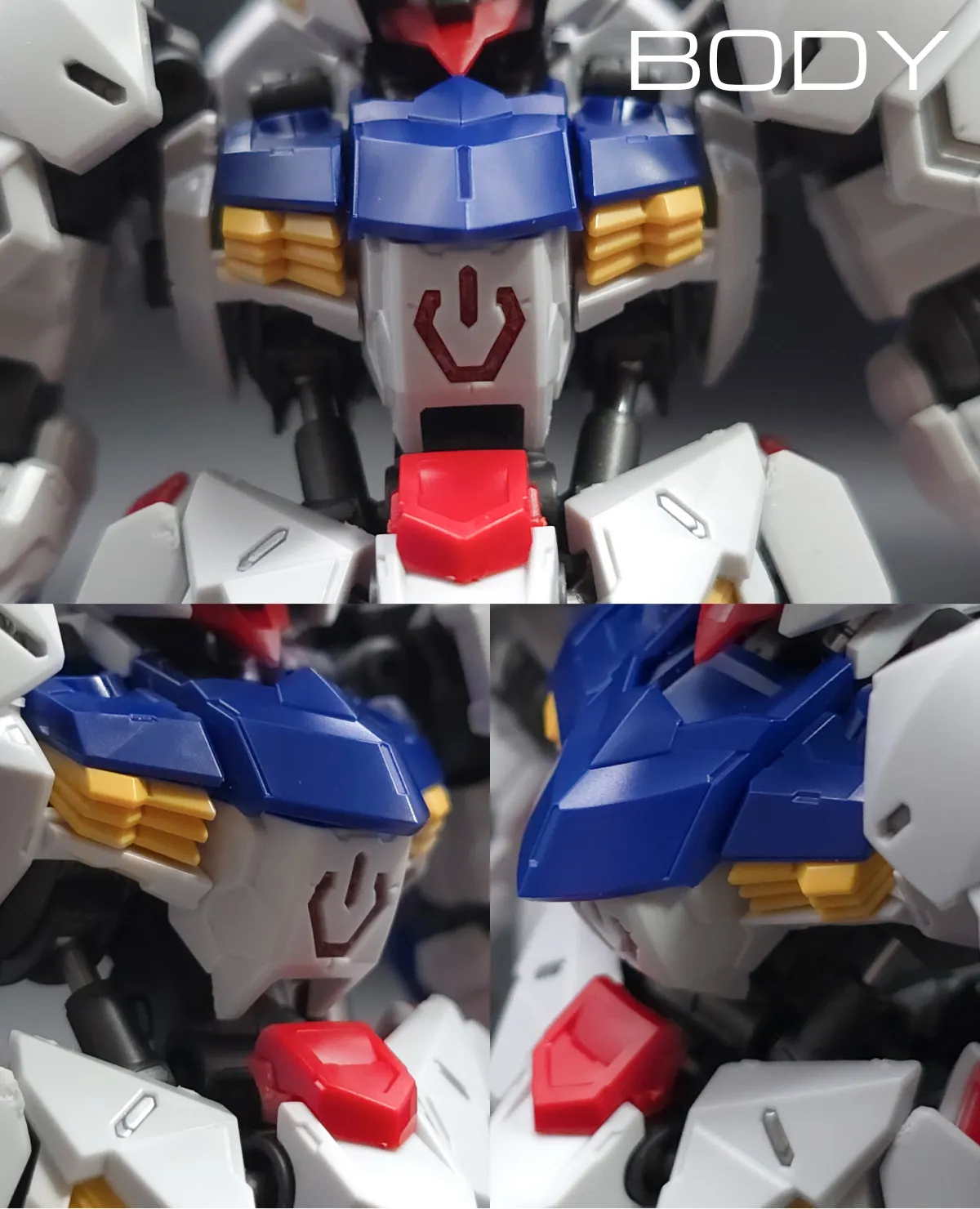 MGSD ガンダムバルバトス レビュー 胴体ディテール 01