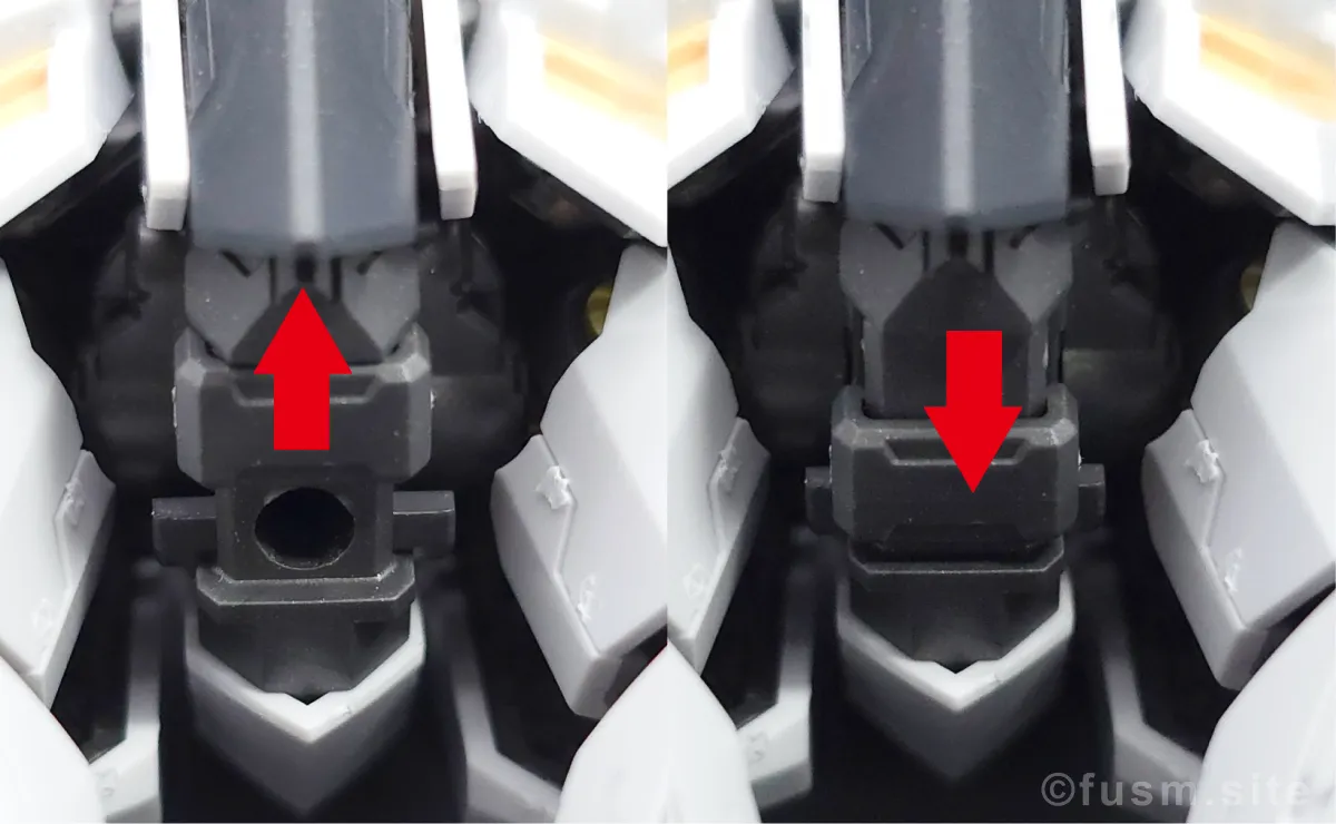 MGSD ガンダムバルバトス レビュー 胴体ディテール ギミック 01