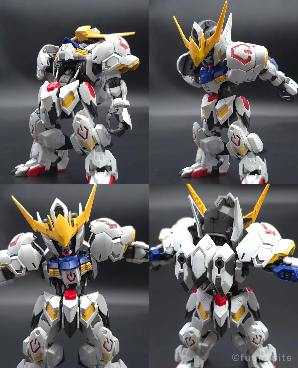 MGSD ガンダムバルバトス レビュー 胴体ディテール 可動域 02