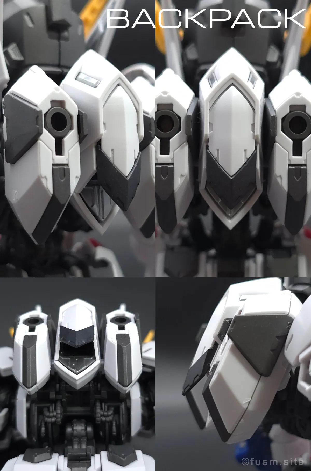 MGSD ガンダムバルバトス レビュー バックパックレビュー 01