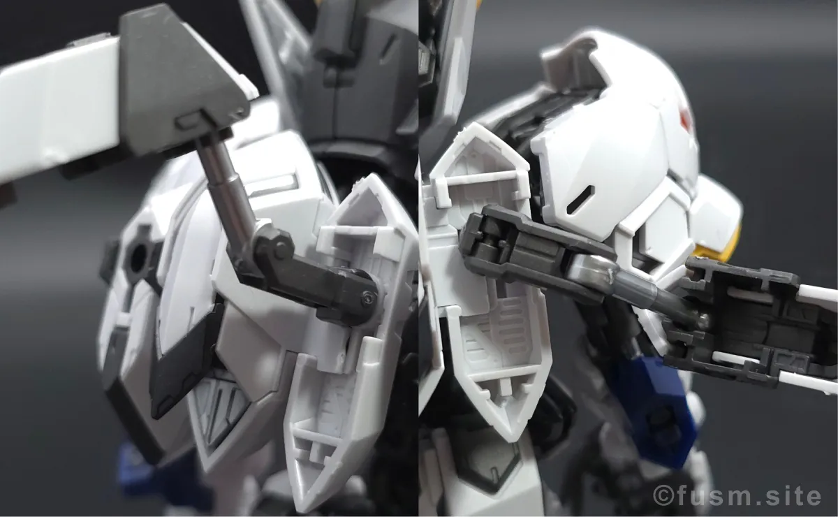 MGSD ガンダムバルバトス レビュー バックパックレビュー 可動域 01