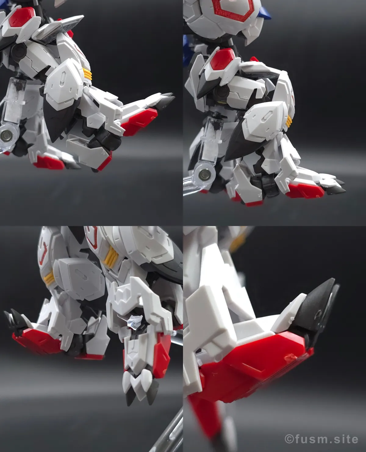 MGSD ガンダムバルバトス レビュー 脚部ディテール 可動域 03