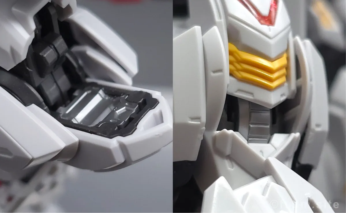 MGSD ガンダムバルバトス レビュー 脚部ディテール 可動域 07