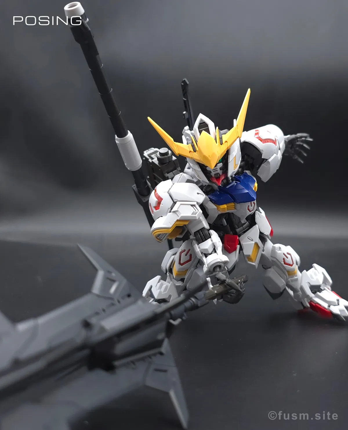 MGSD ガンダムバルバトス レビュー ポージング 03