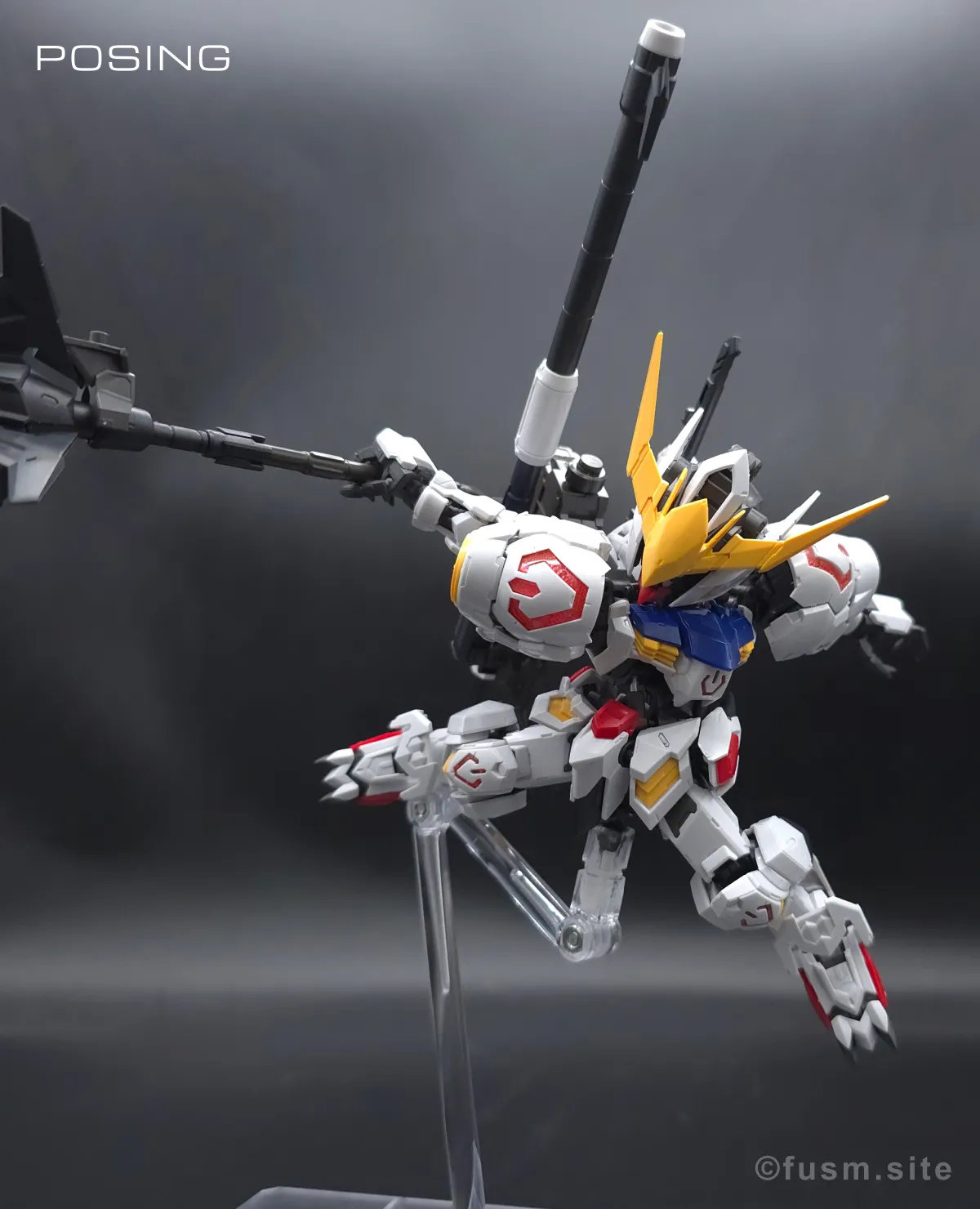 MGSD ガンダムバルバトス レビュー ポージング 04