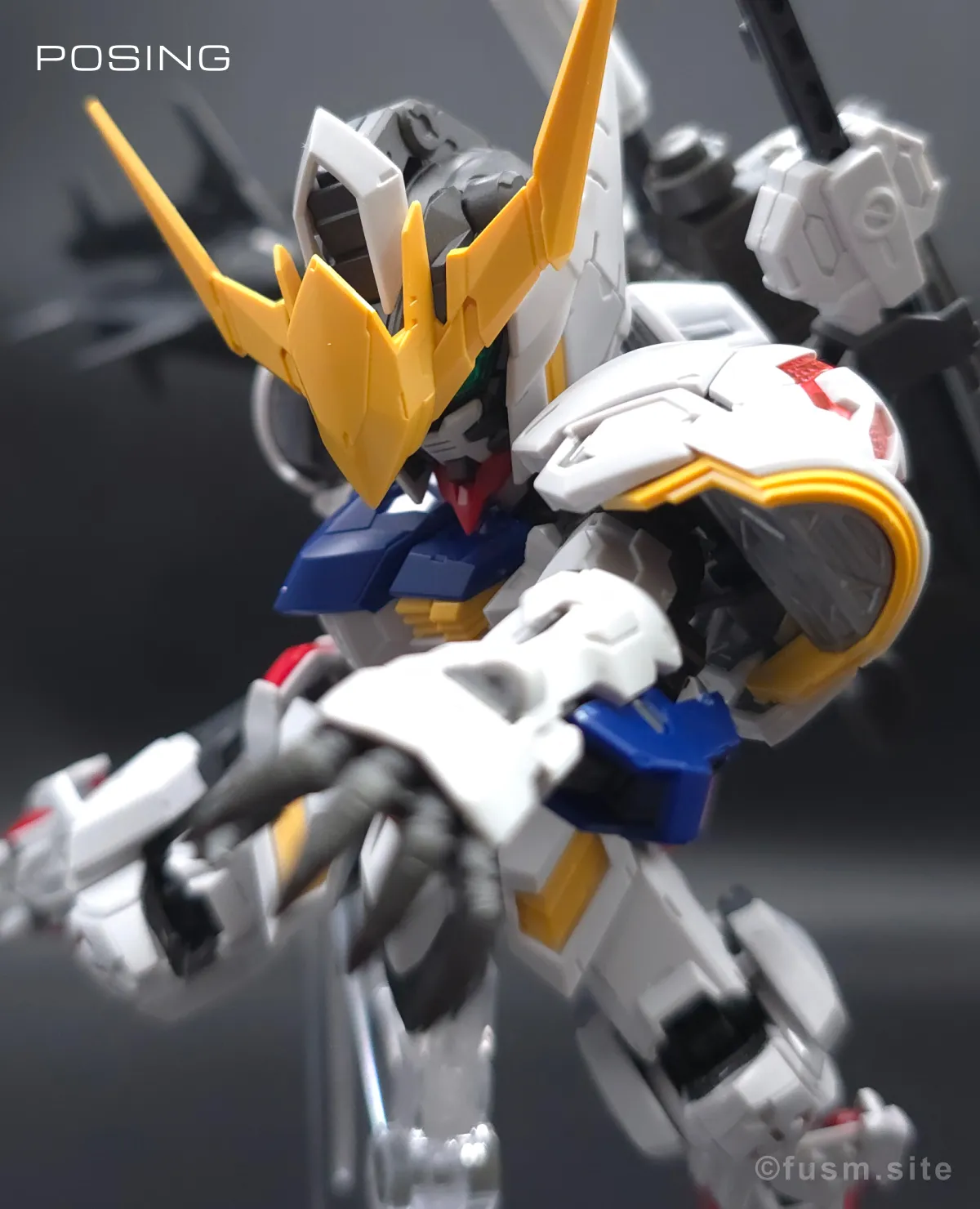 MGSD ガンダムバルバトス レビュー ポージング 05