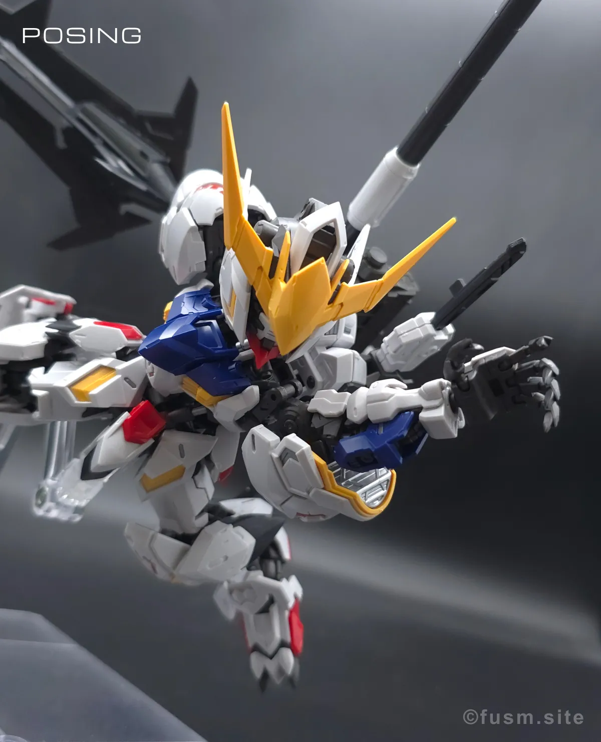 MGSD ガンダムバルバトス レビュー ポージング 07