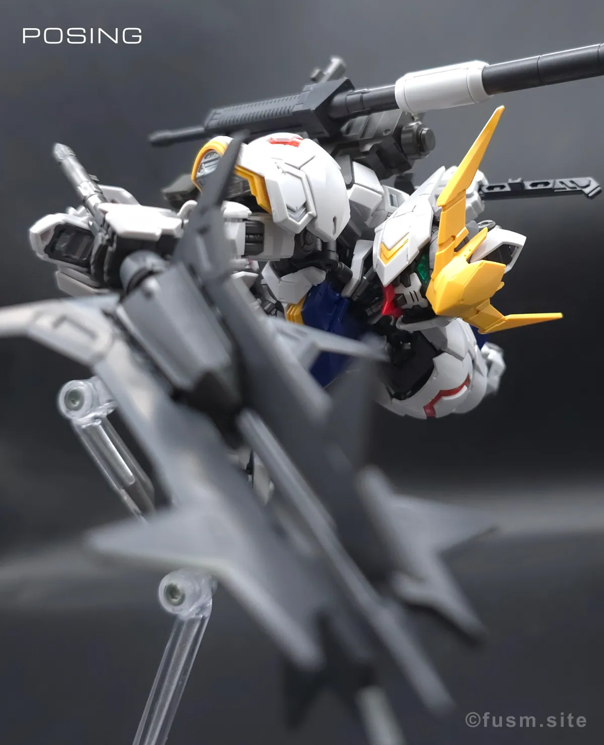 MGSD ガンダムバルバトス レビュー ポージング 08