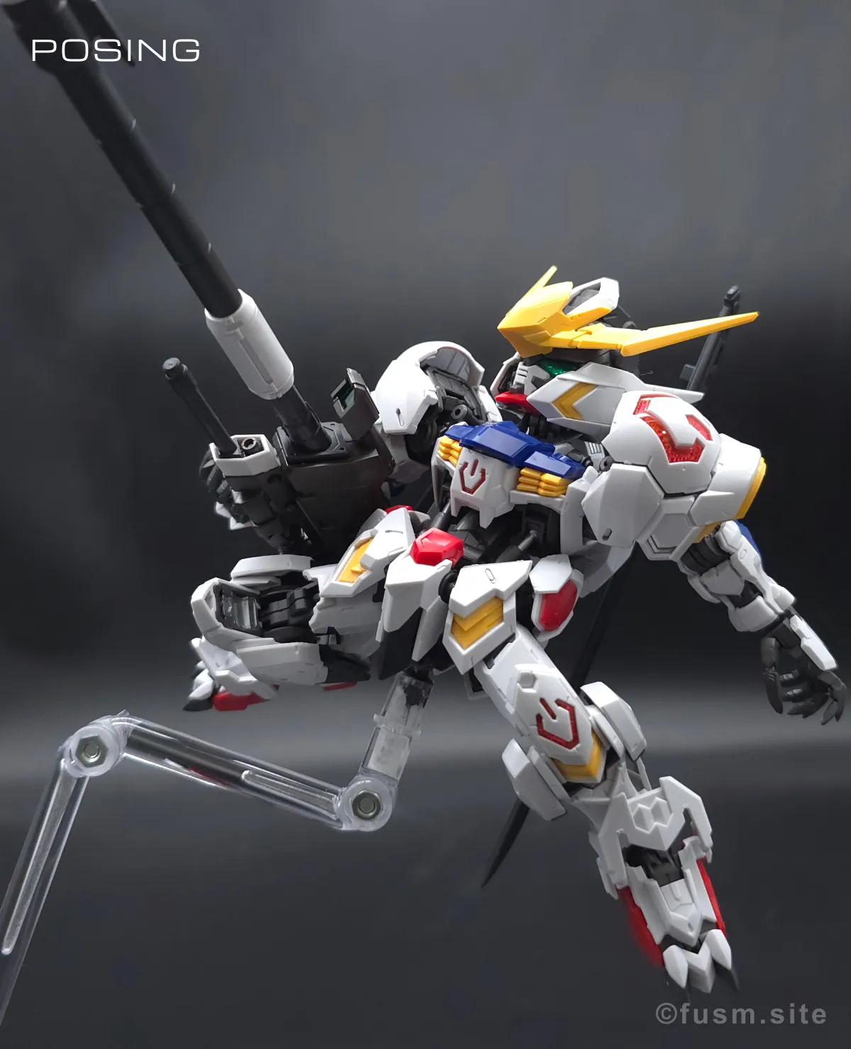 MGSD ガンダムバルバトス レビュー ポージング 11