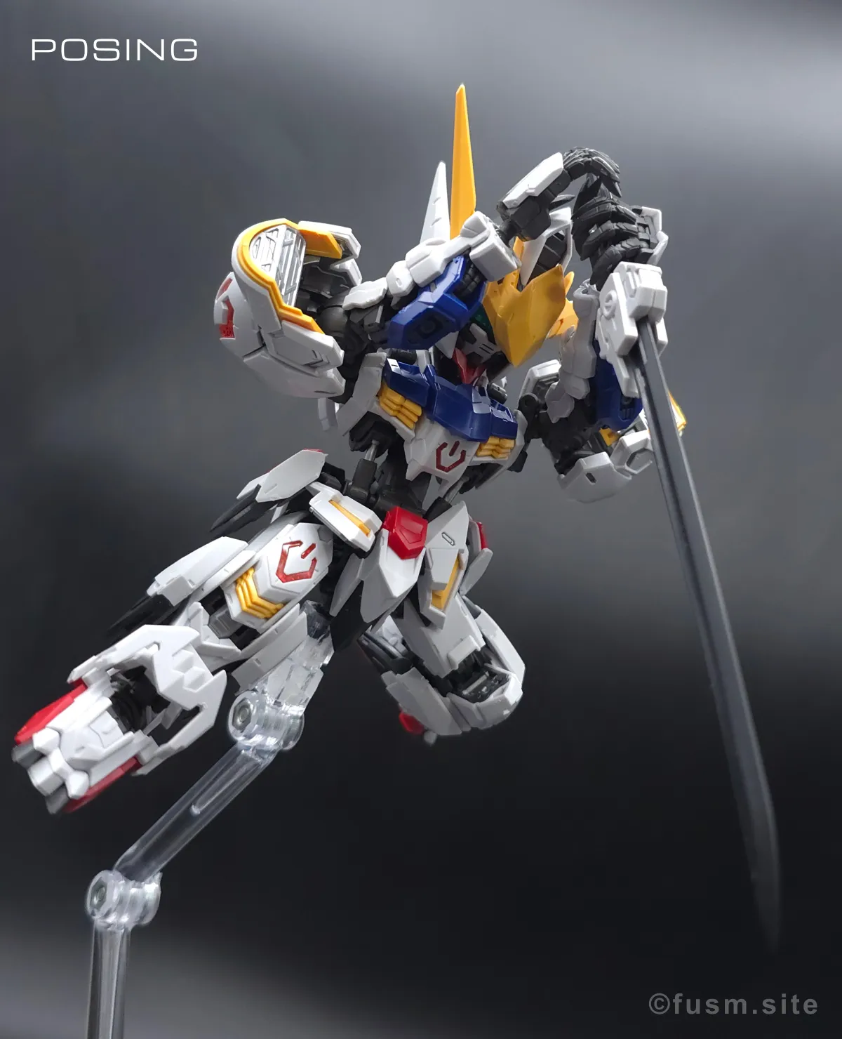 MGSD ガンダムバルバトス レビュー ポージング 18