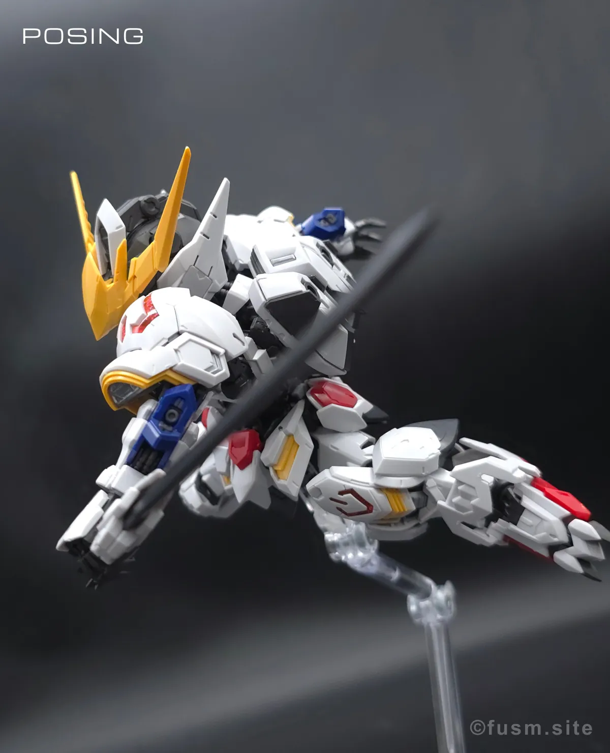 MGSD ガンダムバルバトス レビュー ポージング 19