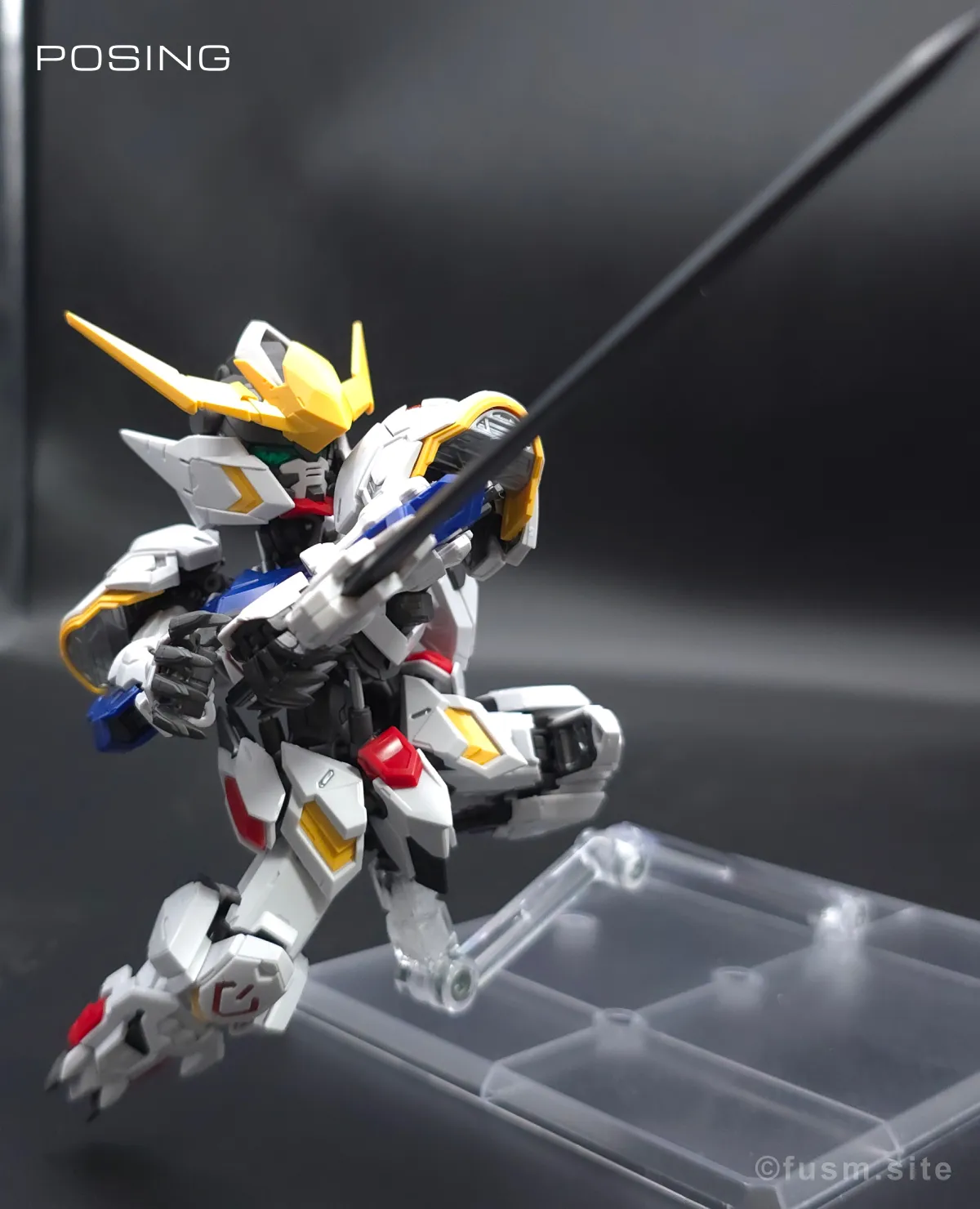 MGSD ガンダムバルバトス レビュー ポージング 20