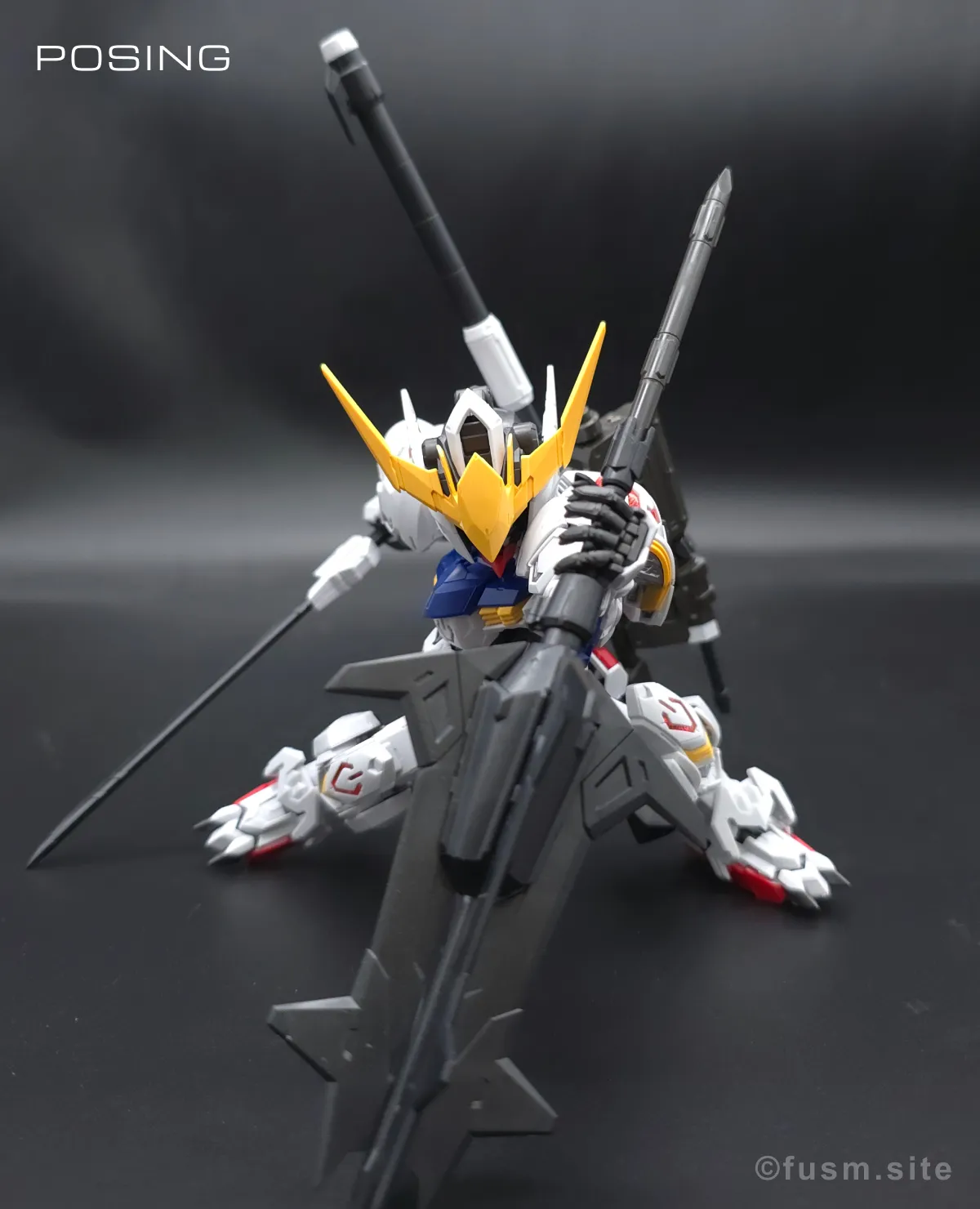 MGSD ガンダムバルバトス レビュー ポージング 21