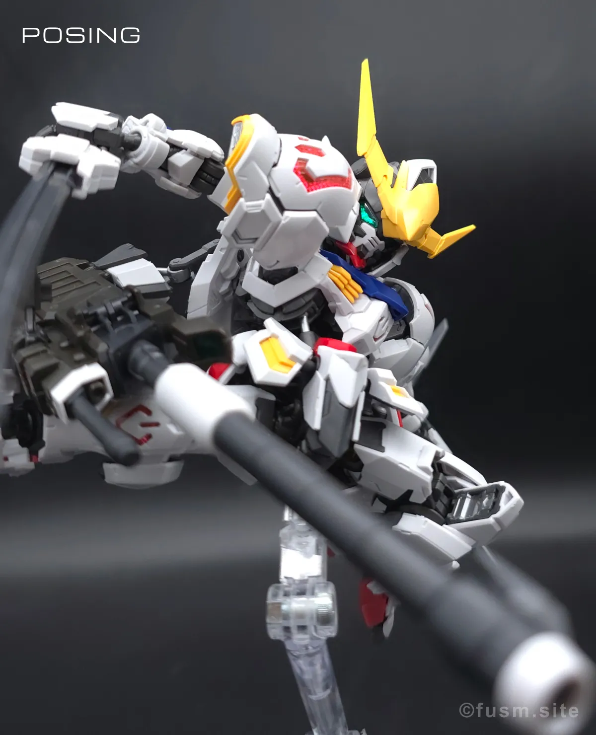 MGSD ガンダムバルバトス レビュー ポージング 23