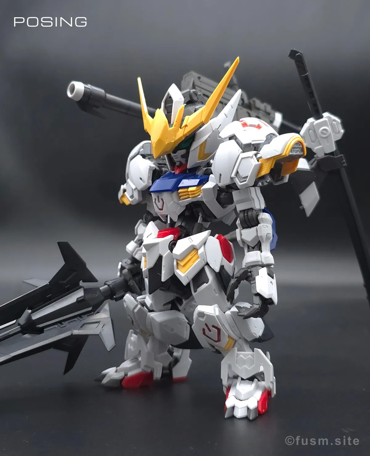 MGSD ガンダムバルバトス レビュー ポージング 24