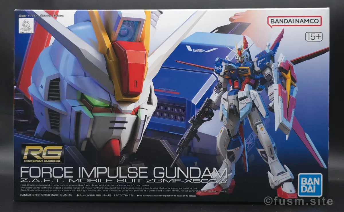 【再販情報】RG フォースインパルスガンダムいつ？予定や履歴・キットの特徴 パッケージ 01