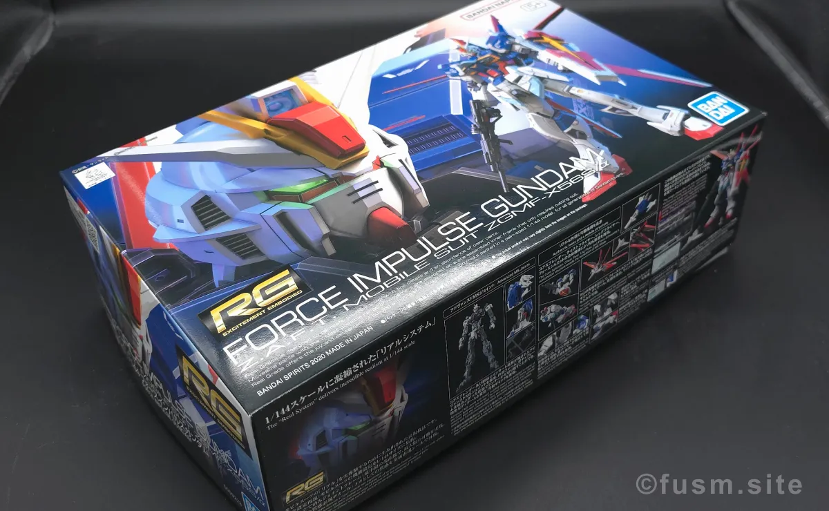 RG フォースインパルスガンダム　レビュー パッケージ 02