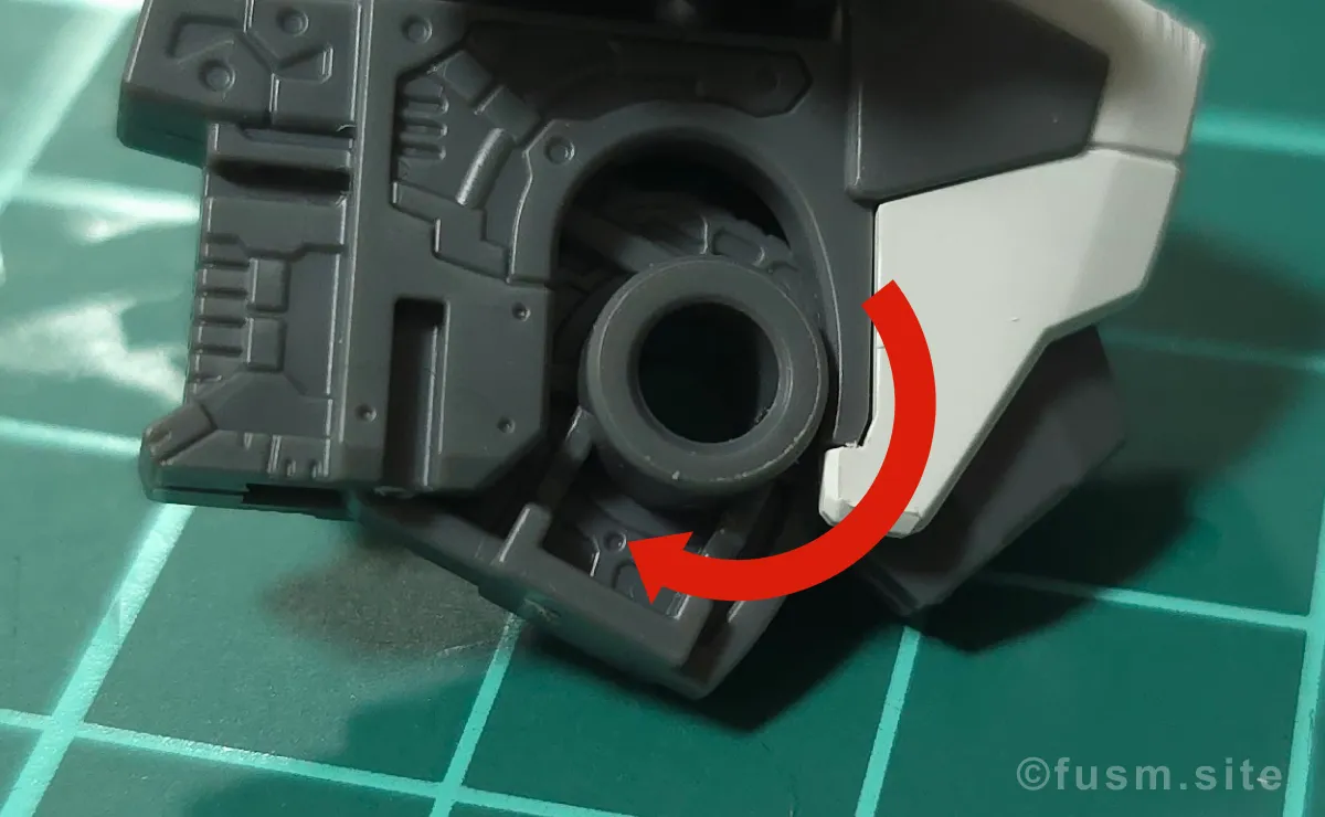 RG フォースインパルスガンダム　レビュー パーツ・構造・組み立て 07