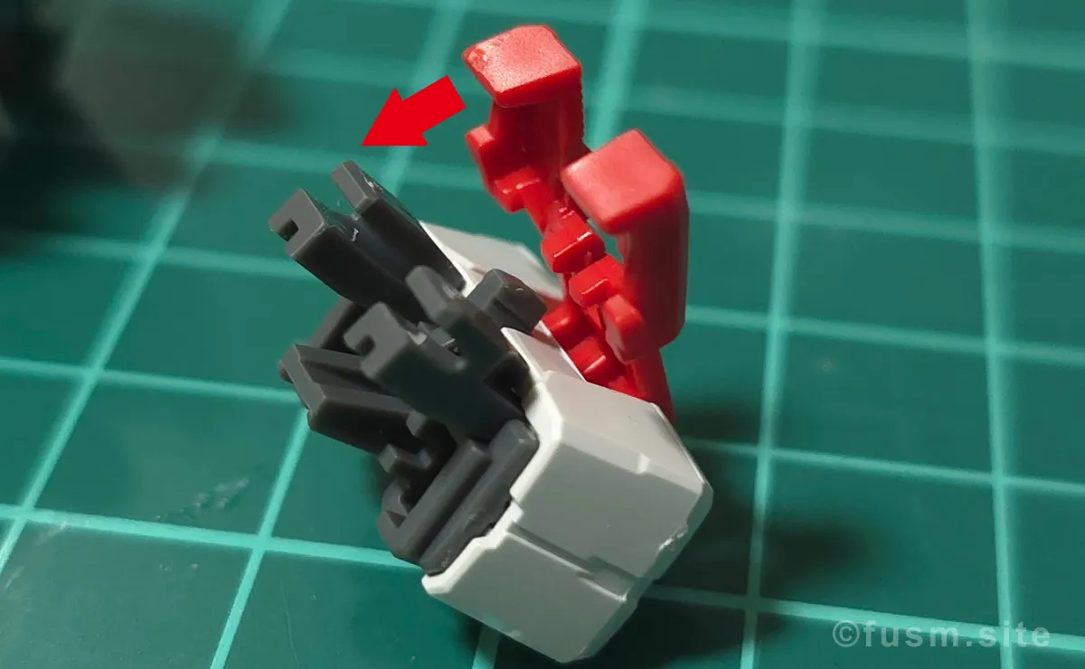 RG フォースインパルスガンダム　レビュー パーツ・構造・組み立て 08