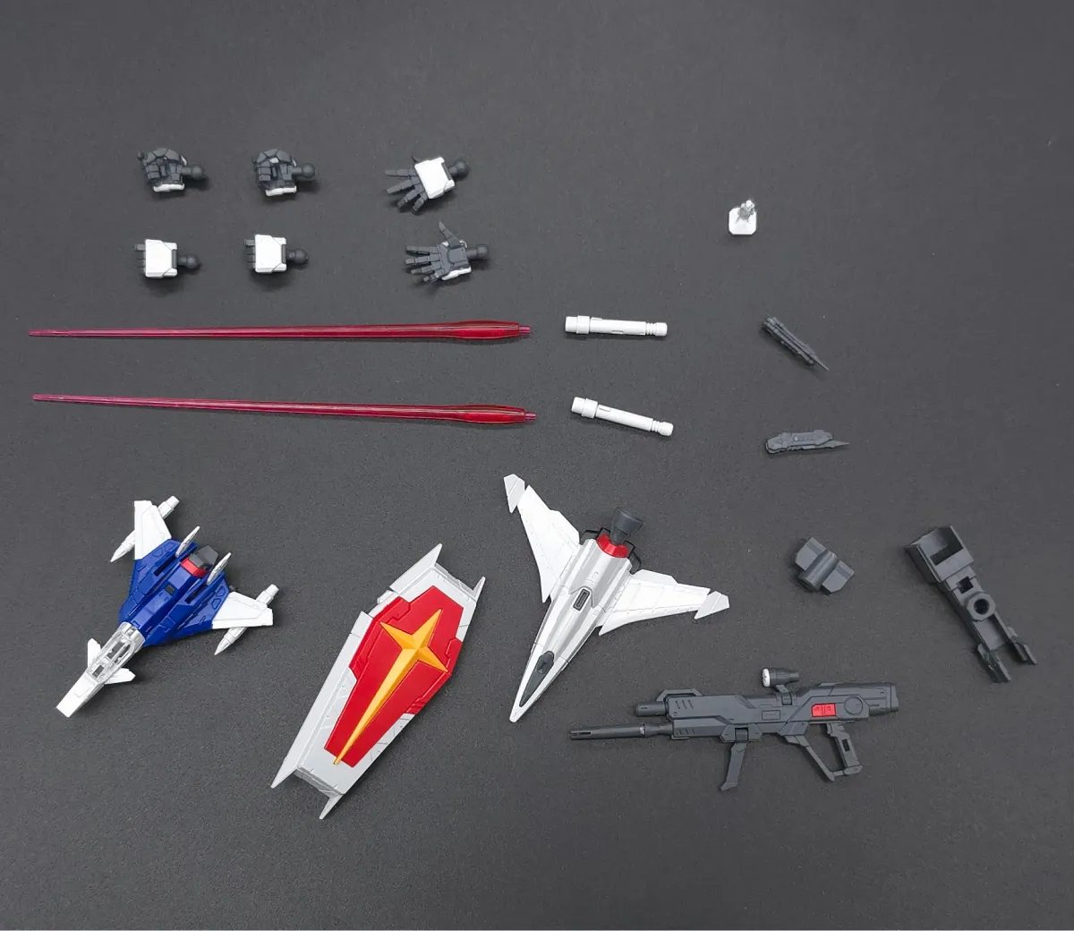 RG フォースインパルスガンダム　レビュー 付属品 01