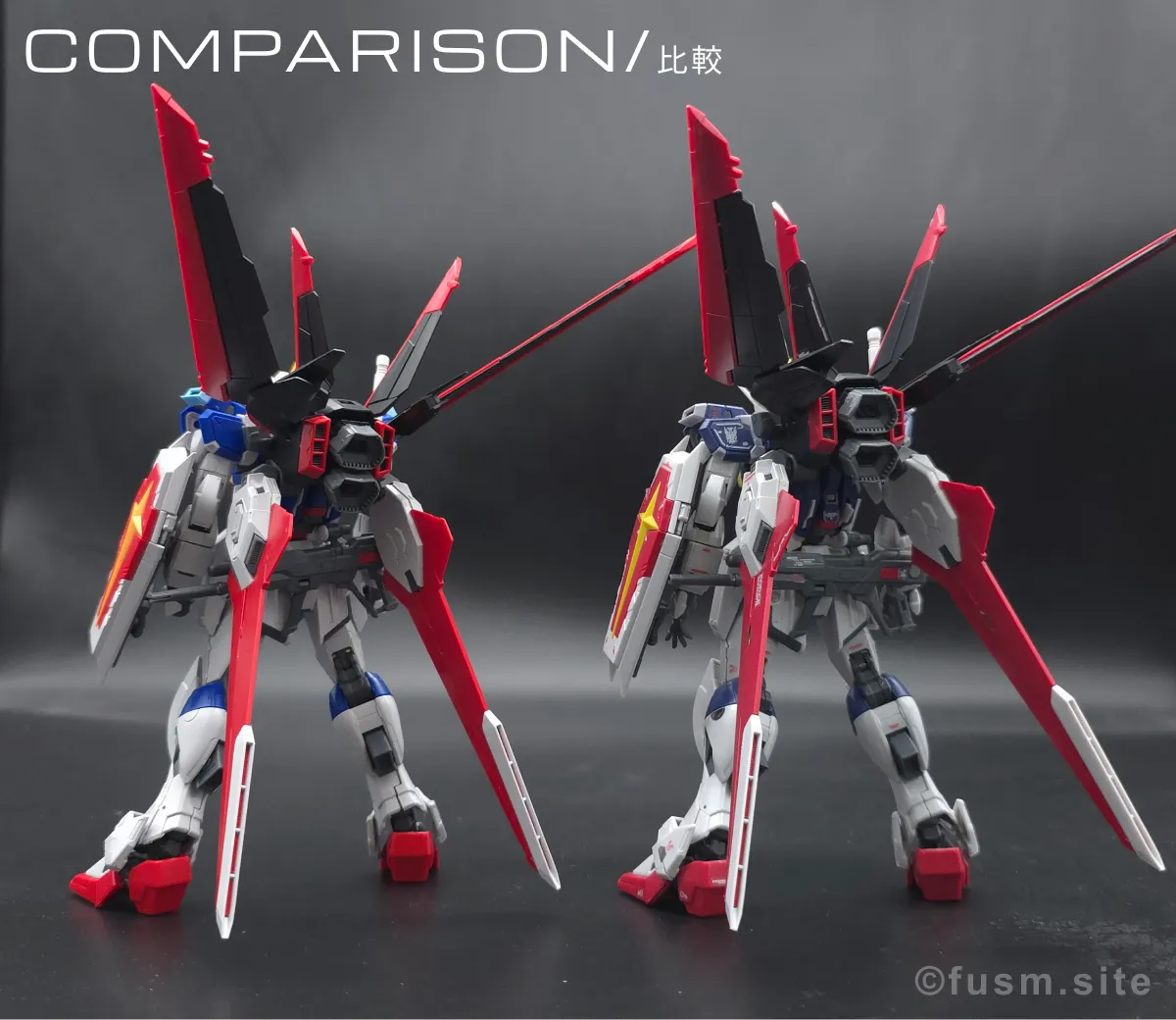 RG フォースインパルスガンダム　レビュー 比較 03