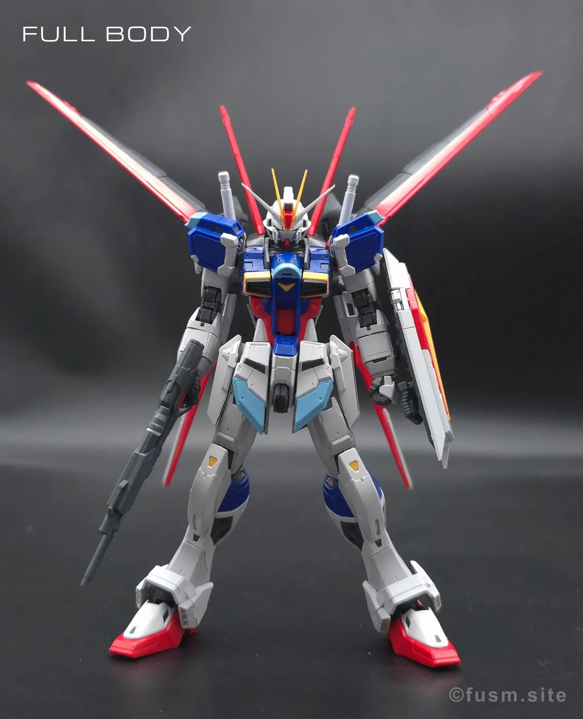 RG フォースインパルスガンダム　レビュー 多角的に見た全体の外観・素組み 01