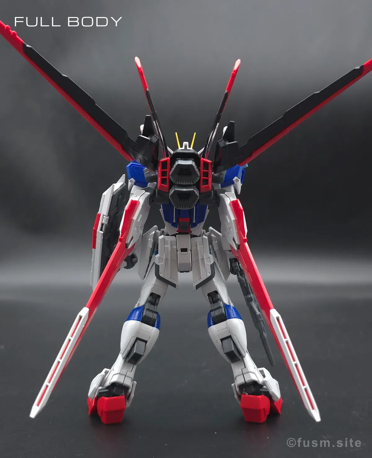 RG フォースインパルスガンダム　レビュー 多角的に見た全体の外観・素組み 04