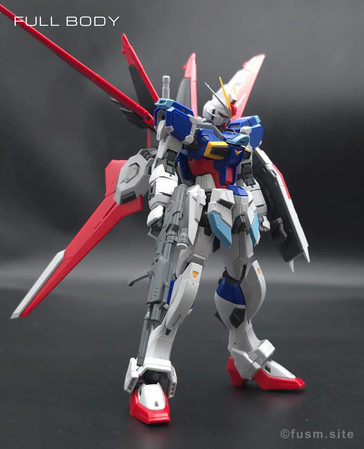 RG フォースインパルスガンダム　レビュー 多角的に見た全体の外観・素組み 06