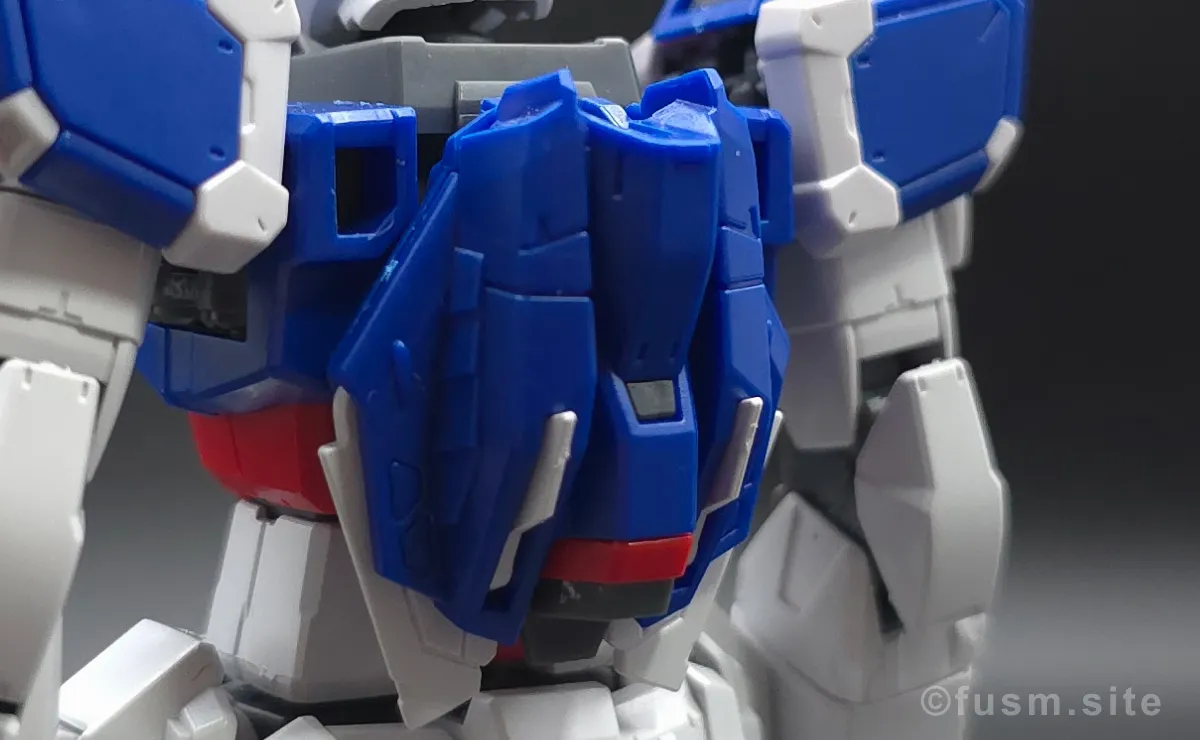 RG フォースインパルスガンダム　レビュー 胴体ディテール 03