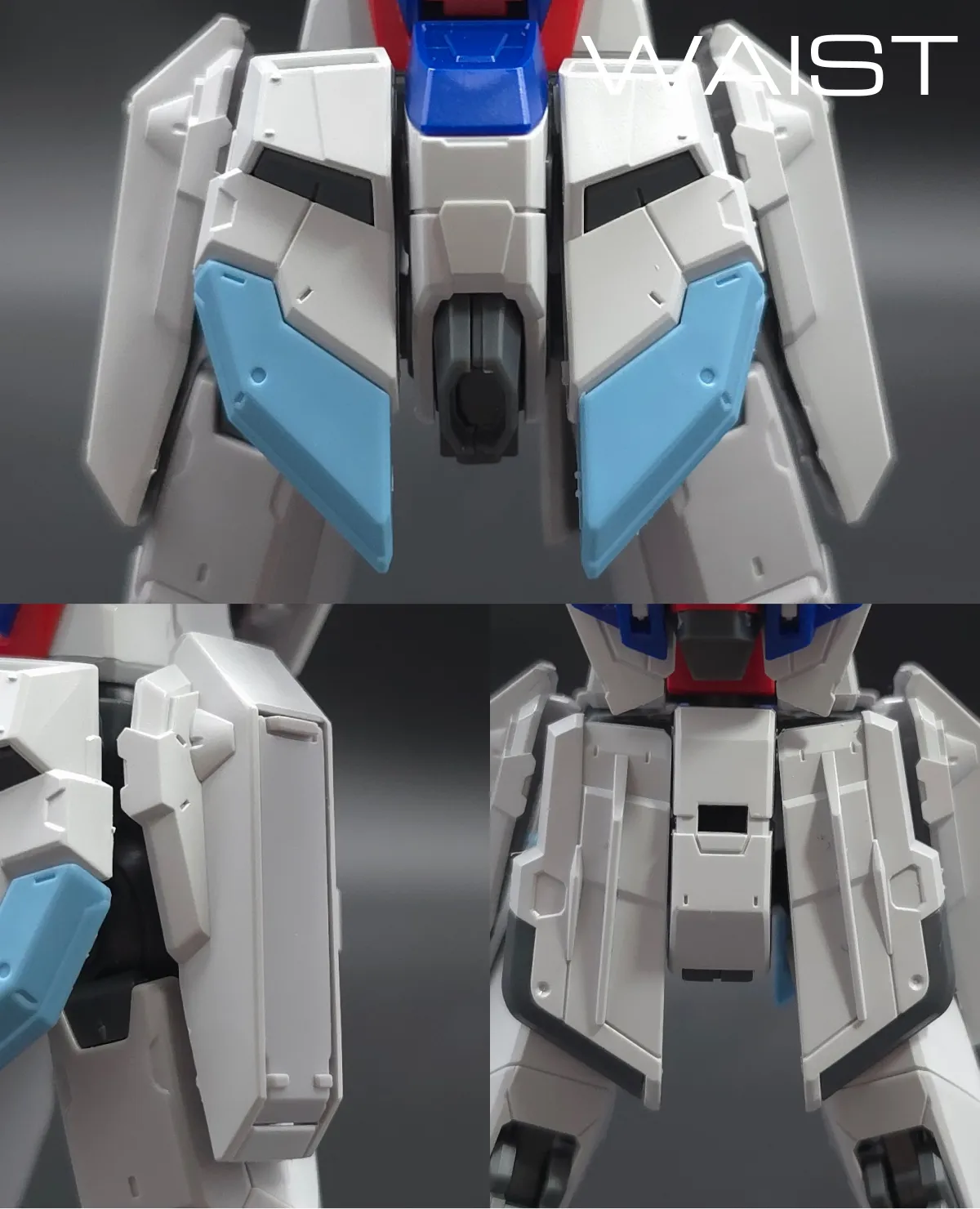 RG フォースインパルスガンダム　レビュー 胴体ディテール 04