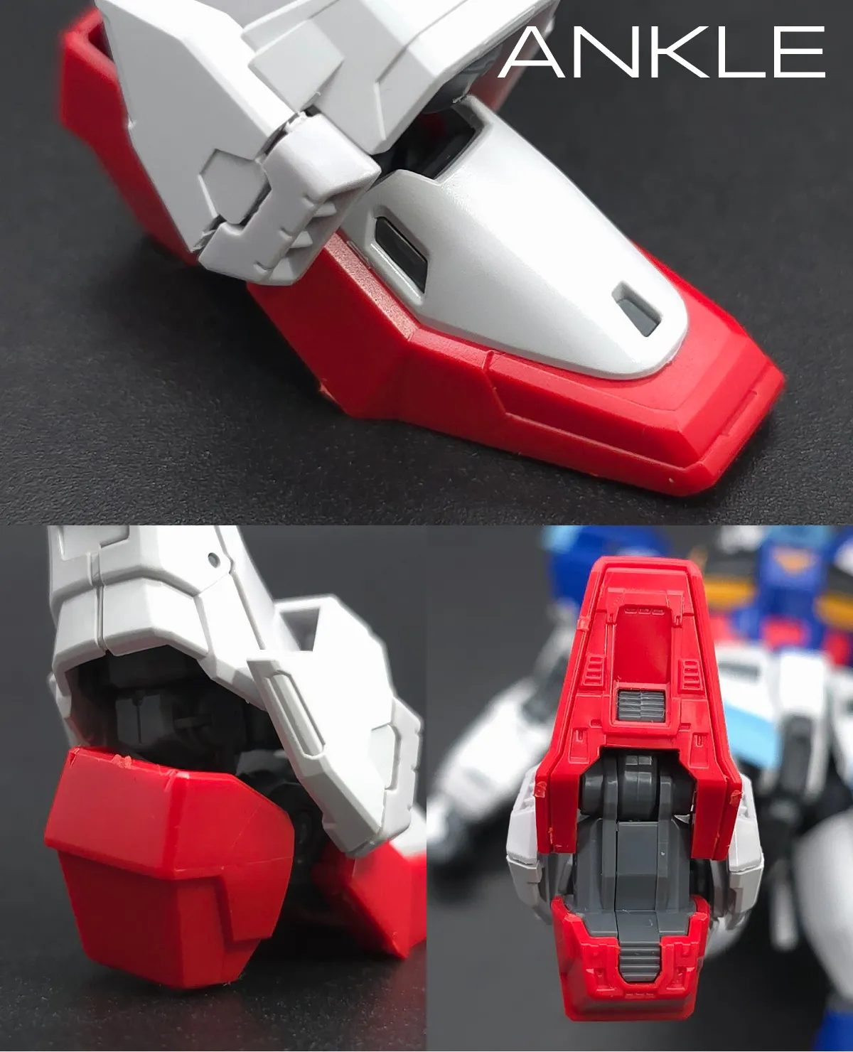 RG フォースインパルスガンダム　レビュー 脚部ディテール 04