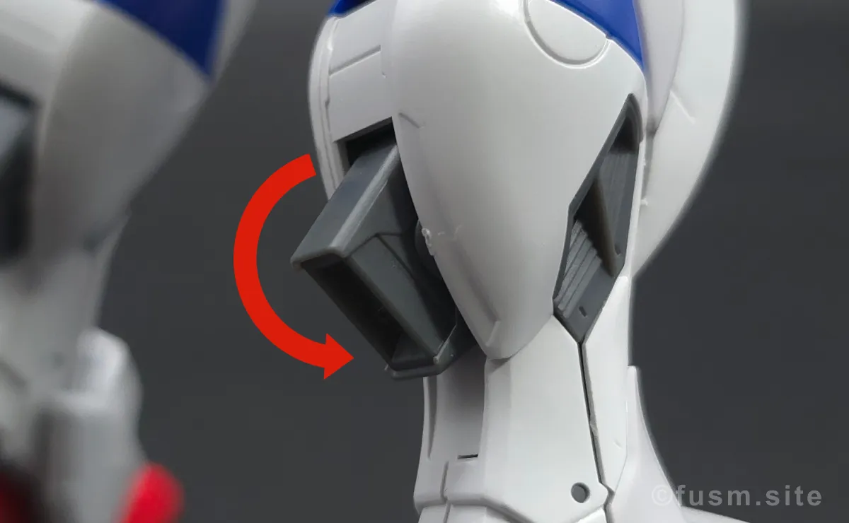 RG フォースインパルスガンダム　レビュー 脚部ディテール ギミック 01