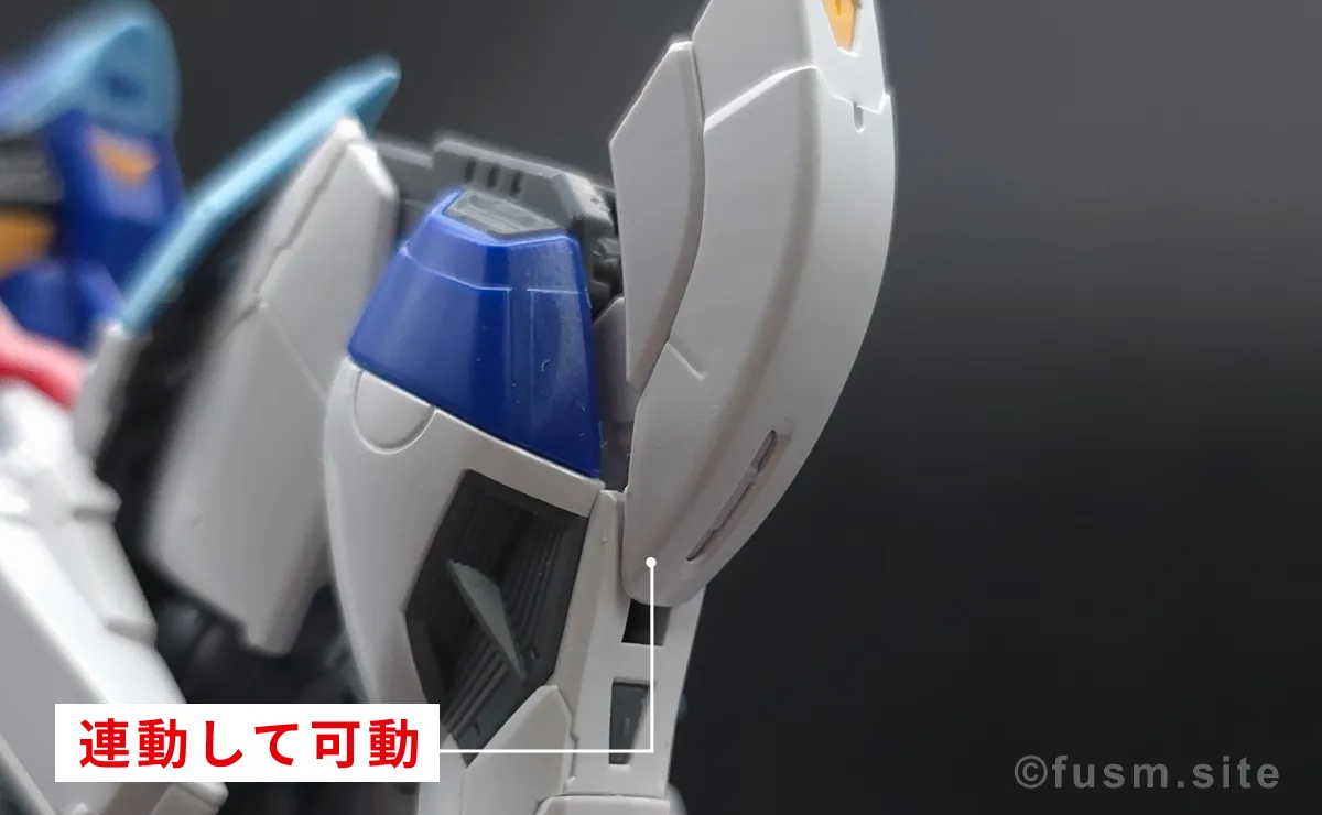 RG フォースインパルスガンダム　レビュー 脚部ディテール ギミック 02
