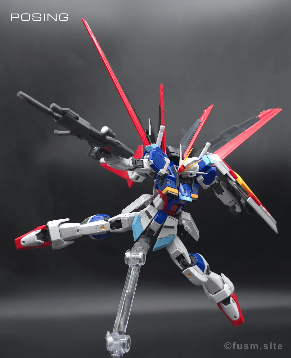 RG フォースインパルスガンダム　レビュー ポージング 08