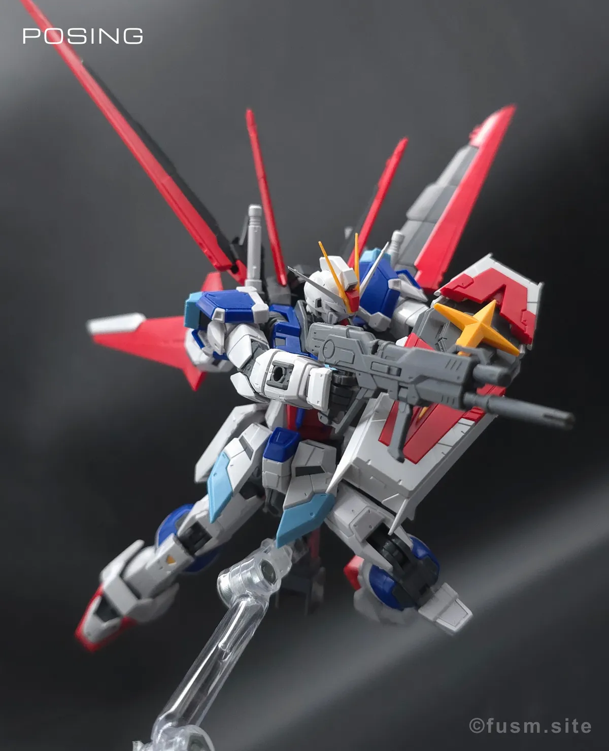 RG フォースインパルスガンダム　レビュー ポージング 09