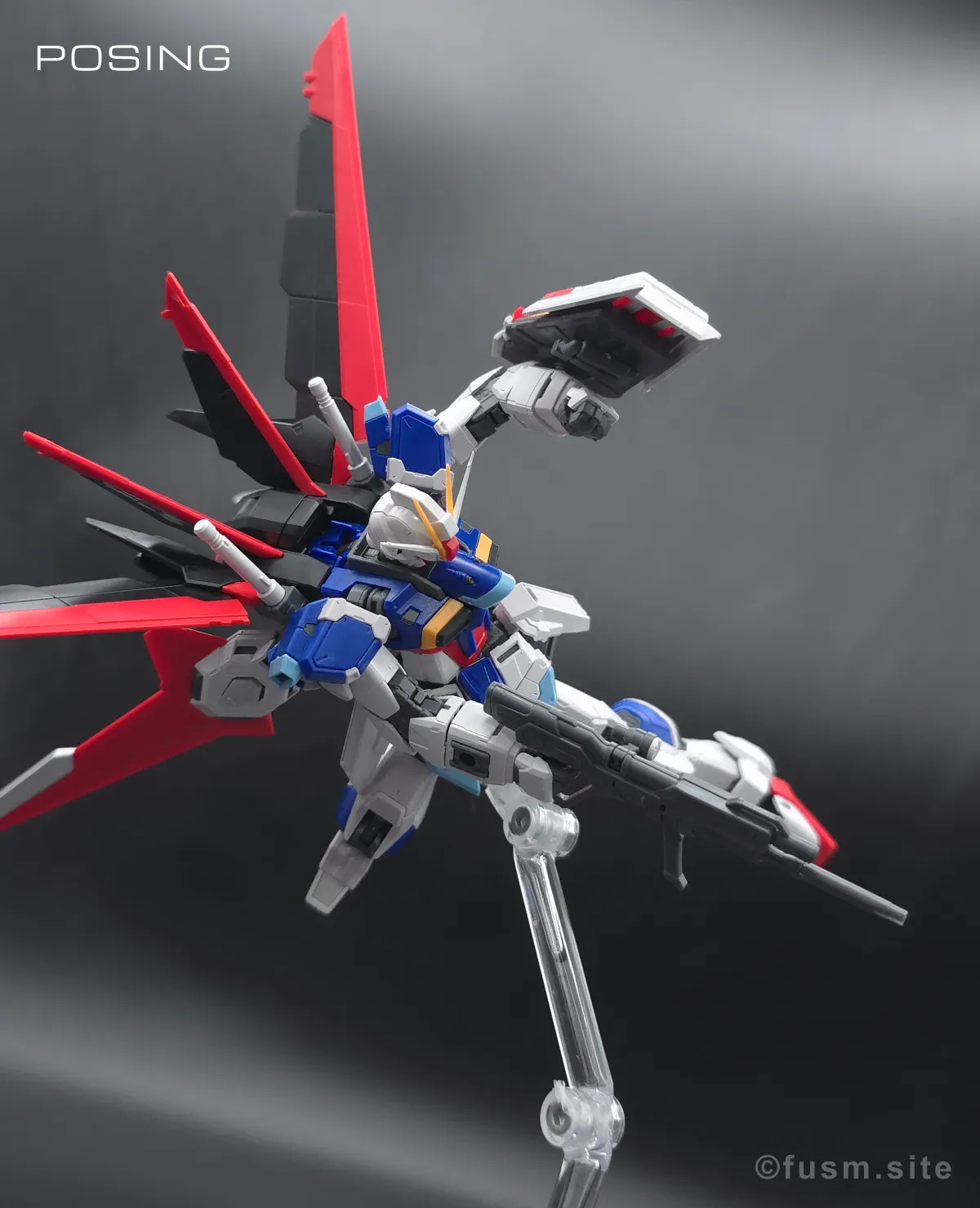 RG フォースインパルスガンダム　レビュー ポージング 11