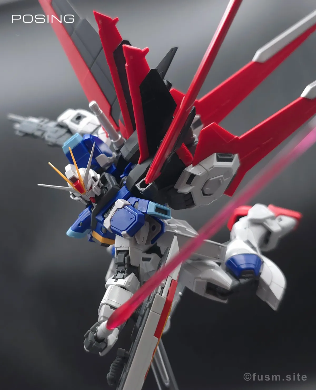 RG フォースインパルスガンダム　レビュー ポージング 15